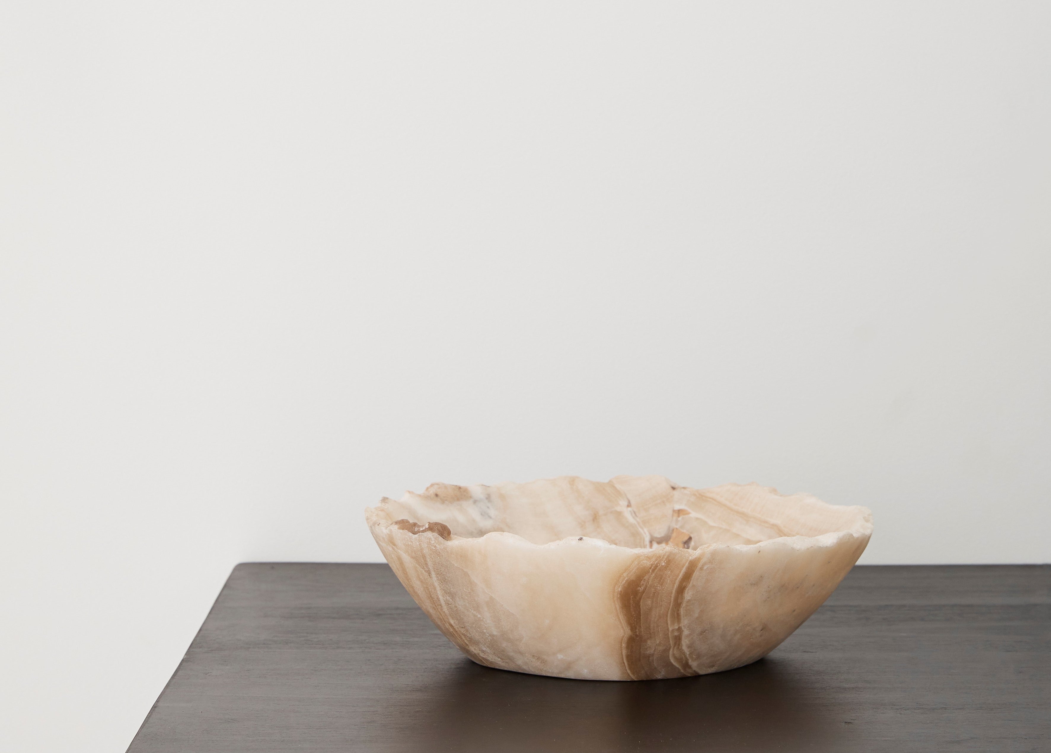 Onyx rough edge bowls